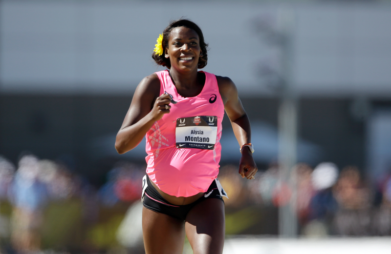 Illustration for article titled Badass Alysia Montano Runs 800 Meter Race While 34 Weeks Pregnant